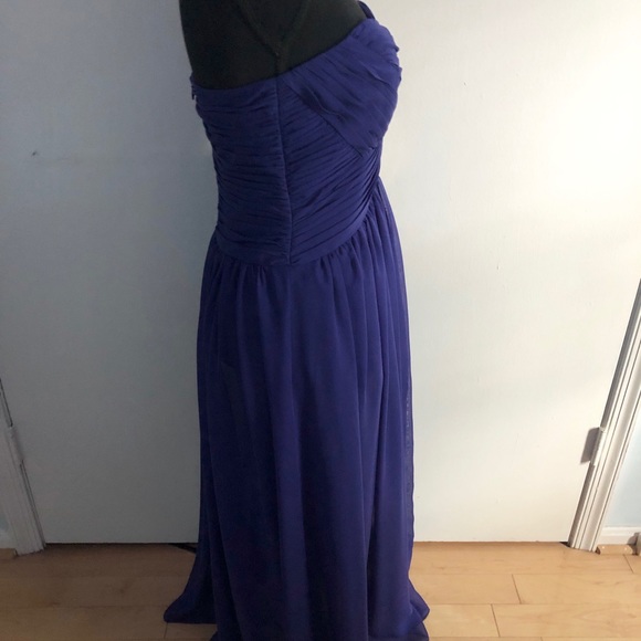 Long violet dress - Picture 4 of 4